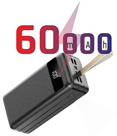 Sprange SR-P8 60000 mAh Hızlı Şarj Powerbank