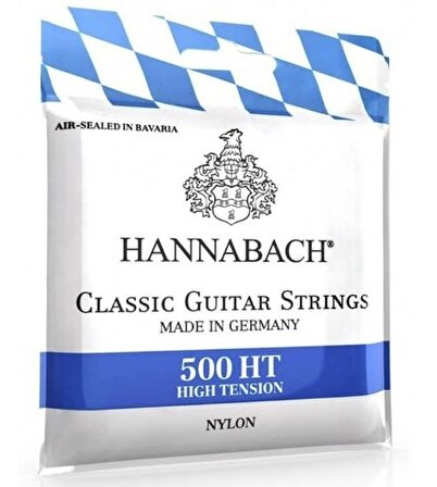 Hannabach 500Ht Klasik Gitar Takım Tel - Hard  Tension