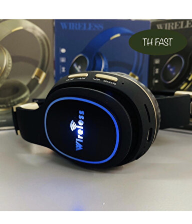 Z4BT Bluetooth 5.0 Led Işıklı Kulak Üstü Kulaklık