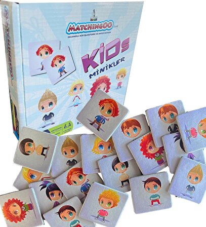 Matchingoo Eşleştirme Ve Hafıza Kartları : Kids -  Minikler
