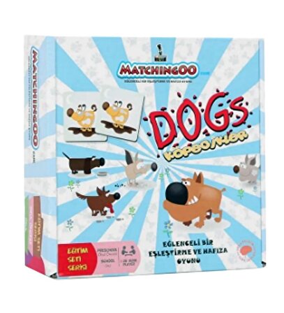 Matchingoo Eşleştirme Ve Hafıza Kartları : Köpekcikler