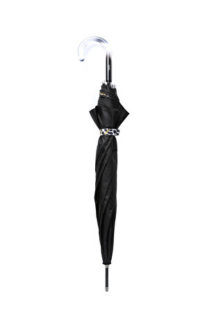 FLA-6001 Ferre Desenli Otomatik Mekanizmalı Uzun Şemsiye
