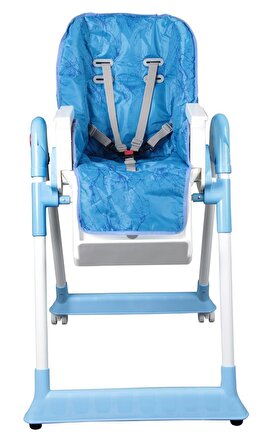 Norfolk Katlanır Çok Amaçlı Mama Sandalyesi Mavi 