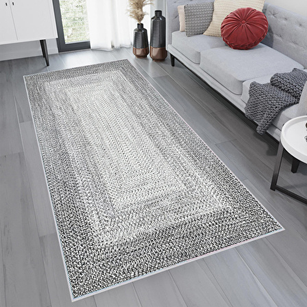 Dijital Baskı Yıkanabilir Kaymaz Taban Salon Halısı Ve Yolluk RVG1765