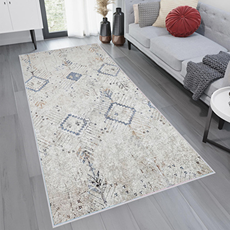 Dijital Baskı Yıkanabilir Kaymaz Taban Salon Halısı Ve Yolluk RVG1761