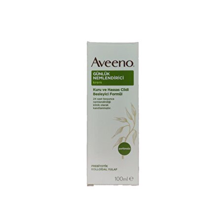 Aveeno Nemlendirici Parfümsüz Kuru ve Hassas Cilt için  Vücut Kremi 100 ml 