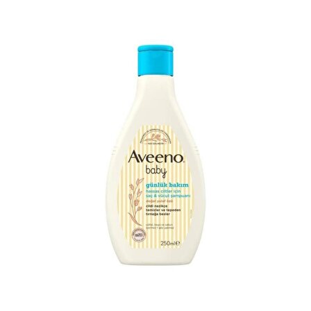Aveeno Baby Hassas Ciltler İçin Günlük Bakım Saç ve Vücut Şampuanı 250 ml