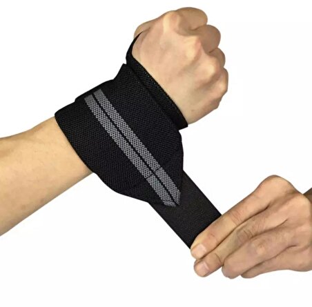 ADLİKES-Pro Lifting-Wrist Wraps Fitness/Crossfit/Body Ağırlık Destek Bilekliği