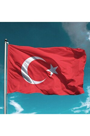 Türk Bayrağı 100x150 cm Raşel Kumaş