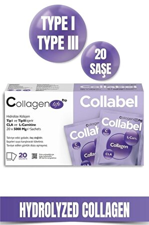 Lıfe Pro Collabel 20 Saşe L-carnitine Cla