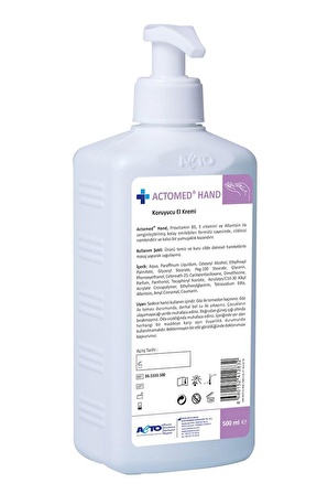 ACTOMED® HAND 500 ml | Koruyucu El Kremi | Dış Etkenlere Karşı Koruma