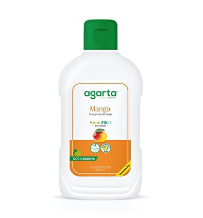 Agarta Doğal Mango Sıvı Sabun 1500 ml