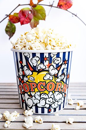 2'li Büyük Boy Popcorn Cips Kutusu, Çerezlik