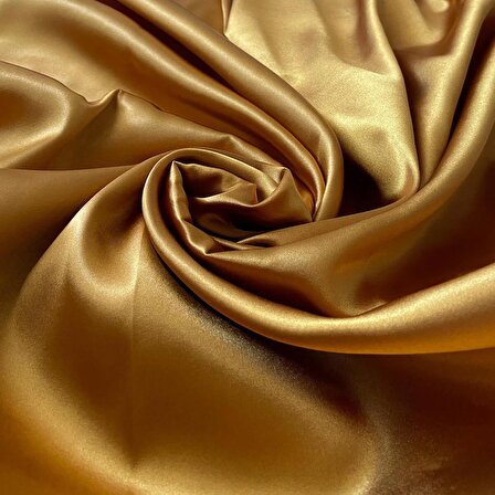 Gold Saten Kumaş 150 cm En ( İthal Saten )