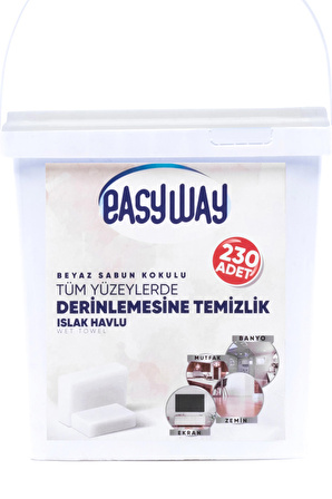 Kova Islak Mendil - Beyaz Sabun Kokulu