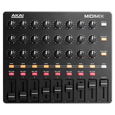 AKAI MIDIMIX 8 Kanal Taşınabilir MIDI Mixer