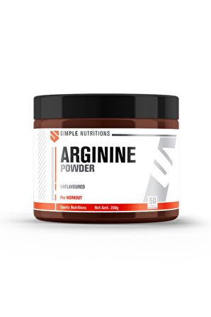 Simple Nutritions Arginine Unflavoured 250 gr