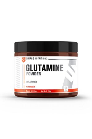 Simple Nutritions Glutamine Unflavoured 250 gr