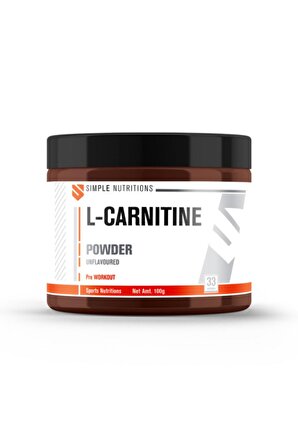 Simple Nutritions L-Carnitine Unflav. 100gr