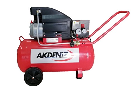 Akdeni̇z 50 Lt Yağlı Hava Kompresörü