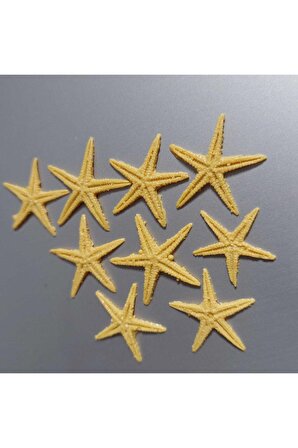 100lü Minik Deniz Yıldızı 1-2cm Polyester Yıldızlar Teraryum El Işi Süsleme Nikah Şekeri Malzemesi