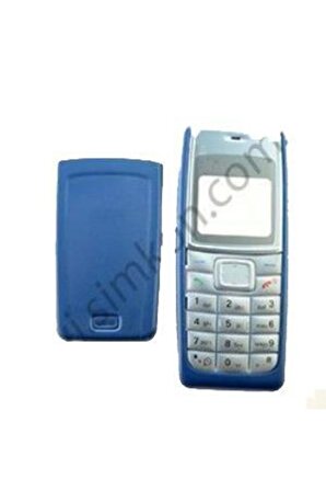 Nokia 1110 ile Uyumlu B Kalite Kapak Mavi