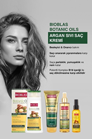 Botanıc Oıls Argan Yağlı Sprey Sıvı Saç Kremi 200 ml