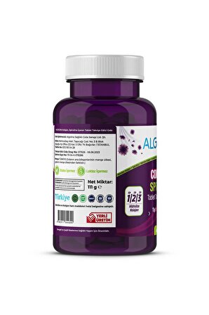 Collagen+spirulina Tablet Takviye Edici Gıda -1260 Mg 60 Tablet-(kolajen Tip 123) (3 Adet)