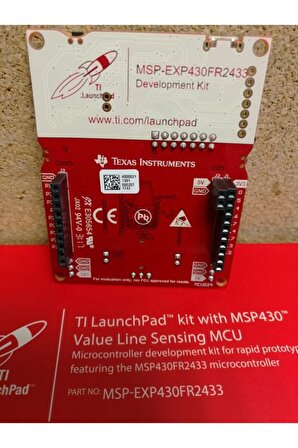 Msp-exp430fr2433 Launchpad Geliştirme Kiti Uyumlu
