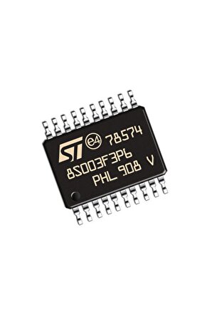 Stm8s003f3p6 Tssop-20 8 Kbytes Flash 16 Mhz 8-bit Mcu Cpu