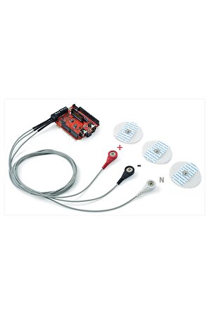 Ekg-emg Shıeld Elektrot Kablo Arduino Ekg Ecg Emg 100cm