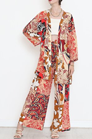 AKSU Kimono Takım Kiremit - 10553.1095.