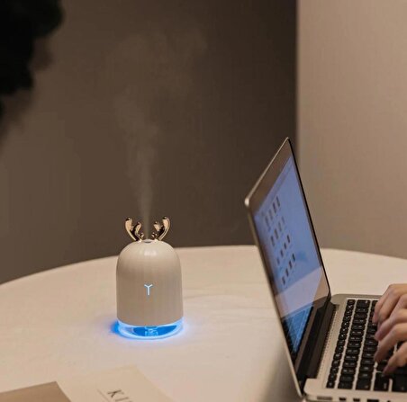 Sevimli Hava Nemlendirici Buhar Makinesi Lovely Humidifier Led Işıklı Aroma Difüzörü