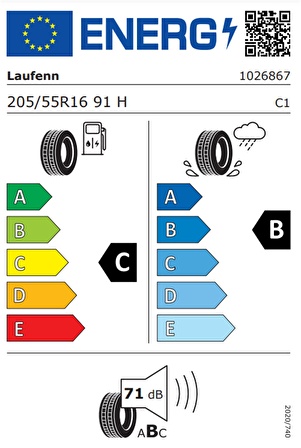 LAUFEN 205/55R16 91H SFİT EQ LAUFEN LK01 OTO YAZ LASTİĞİ (ÜRETİM YILI: 2024)