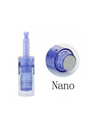 Dermapen İğnesi Mavi Kapaklı Nano Tek Ebat, Microblading İğnesi