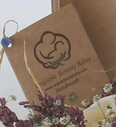 Organic Bonny Baby Yeni Doğan Bebek Patiği Spor Mavi 0-12 Aylık