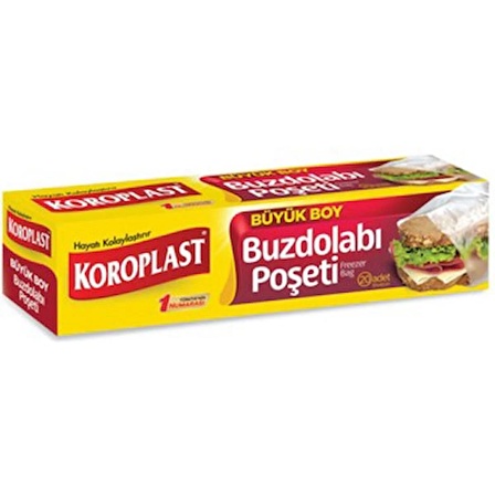 Koroplast Buzdolabı Büyük 20'li 5 Paket