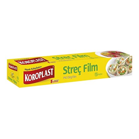 Koroplast Streç Film 15 Mt 3 Paket