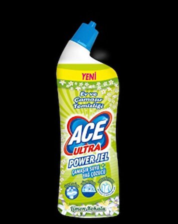 Ace Power Jel 750 Ml. Limon Tazeliği 5 Paket
