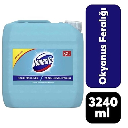 Domestos 3240 Ml. Okyanus 2 Paket