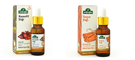 Arifoğlu Karanfil + Tarçın Yağı 2 x 20 ML