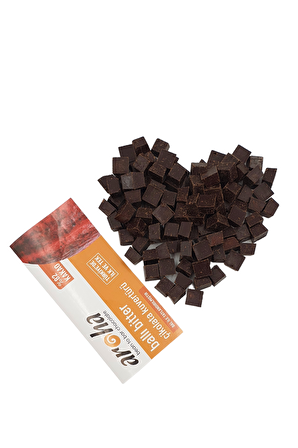 Kuvertür-%82 Kakao, Şeker İlavesiz, Ballı Bitter Cikolata