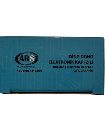 Ars 12V Ding Dong Elektronik Kapı Zili