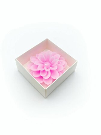 Kişiye Özel Pembe Kupa & Işıklı Pembe Kar Küresi & Yapay Mini Saksı & Dekoratif Çiçek Mum Hediye Seti