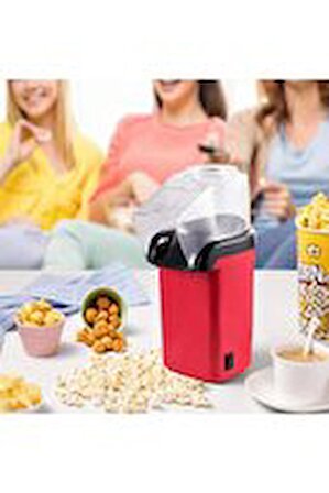 Mısır Patlatma Popcorn Makinesi Yağsız Kullanıma Uygun