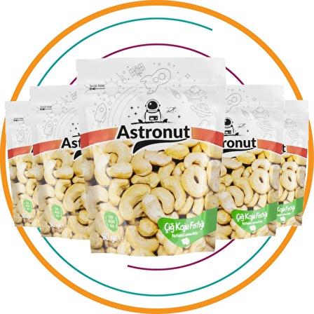 Astronut Kaju Fıstık Çiğ 80 Gr (5 Adet)