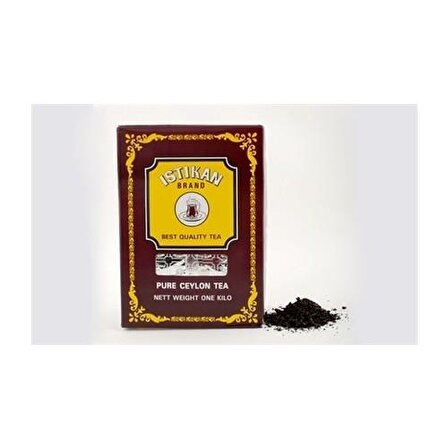 Istıkan Organik Dökme Siyah Çay 1000 gr 