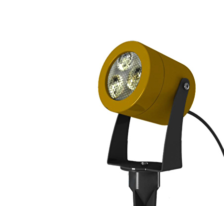 Atlas 3W WI-FI Kontrollü Led Bahçe Peyzaj Spotu-220V - Amber