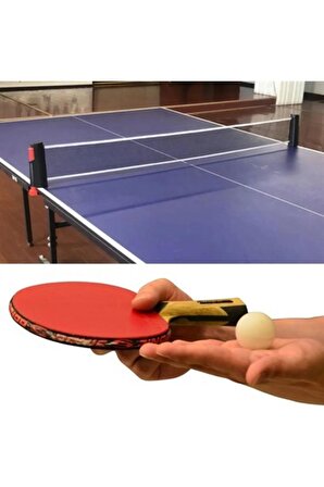 Masa Tenisi Spor Ve Eğitim Seti Tüm Masalara Uyumlu Portatif File Ve Ping Pong Ekipmanları AT53YT0053