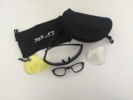 XLC Bahamas SB-Plus 3 Lens Takılabilir Gözlük Mat Siyah